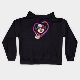 VALENTINES OPPA Kids Hoodie